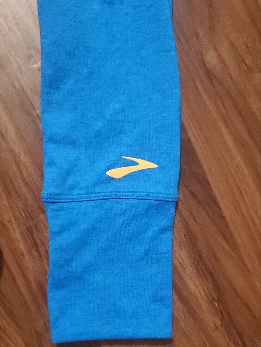 Brooks Women's Blue Quarter-Zip Long Sleeve Pullover - Picture 4 of 8